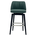 Boulder Wood Leg Bar Stool