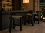 Geometric Bar Stool