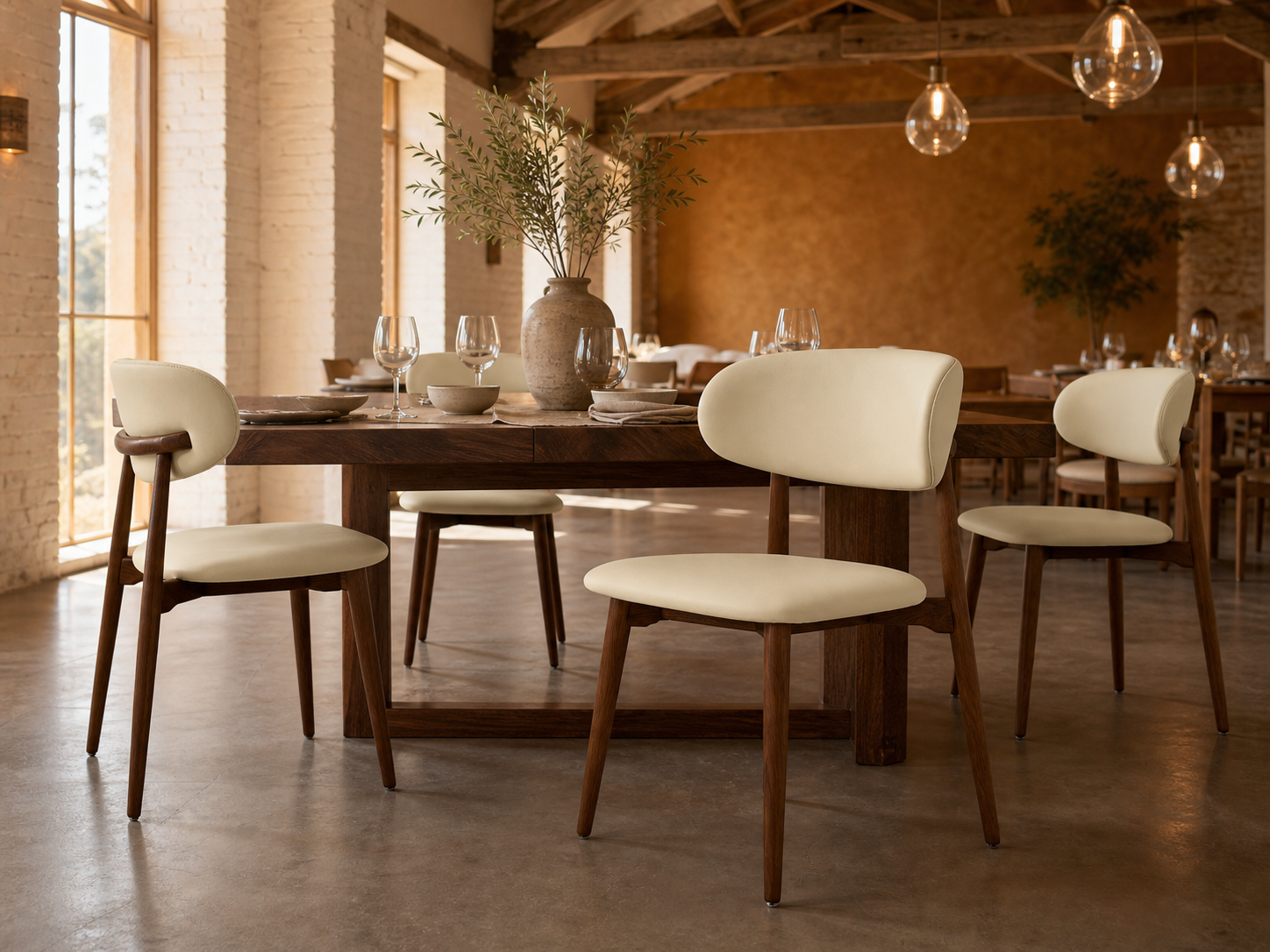 Mini Horn Dining Chair