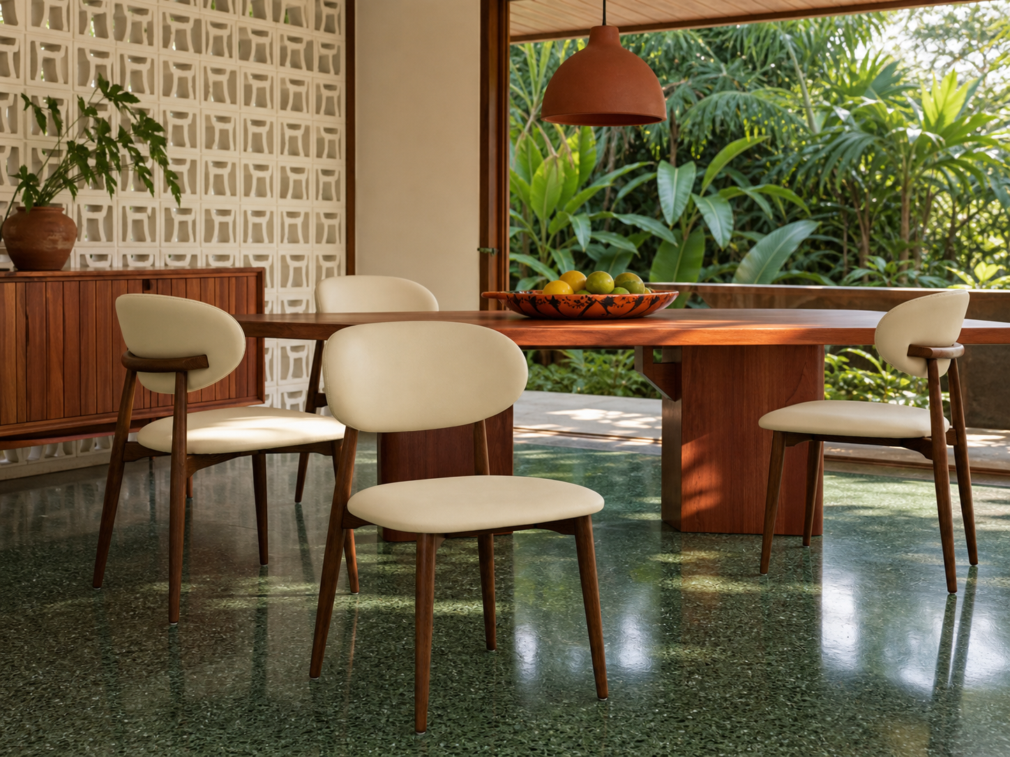 Mini Horn Dining Chair