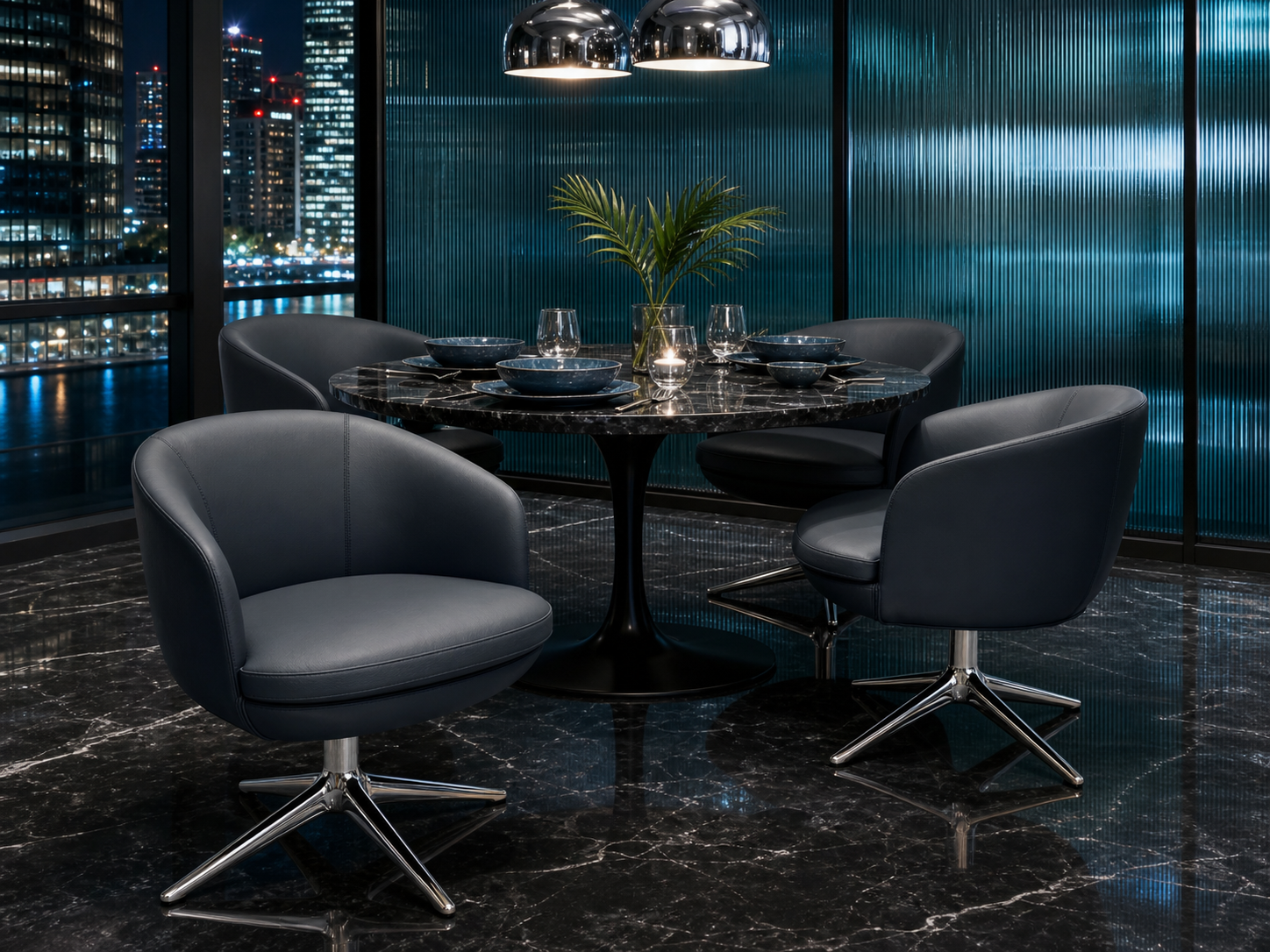 Raphael Dining Chair Metal Frame