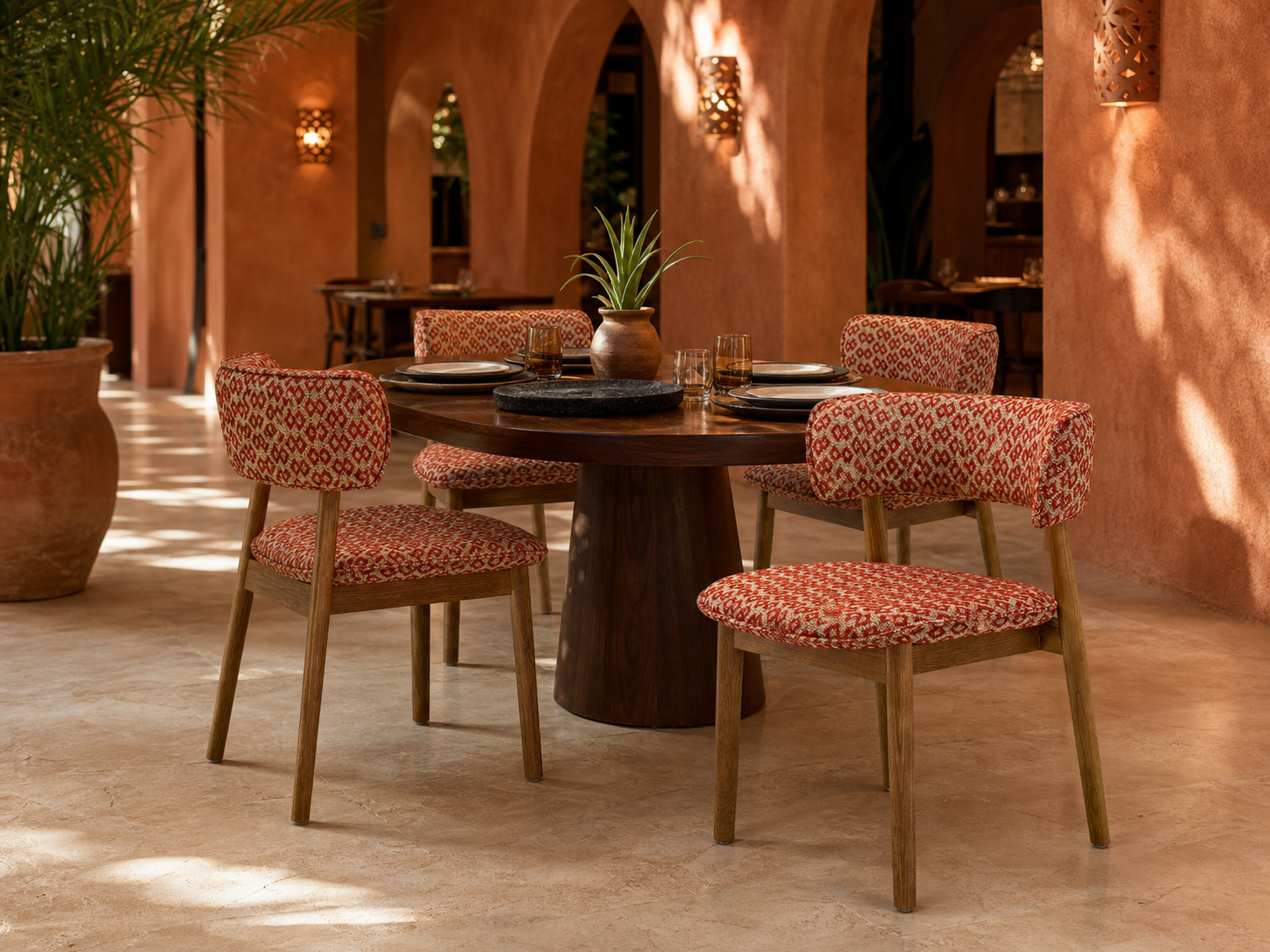 Vergola Armless Dining Chair