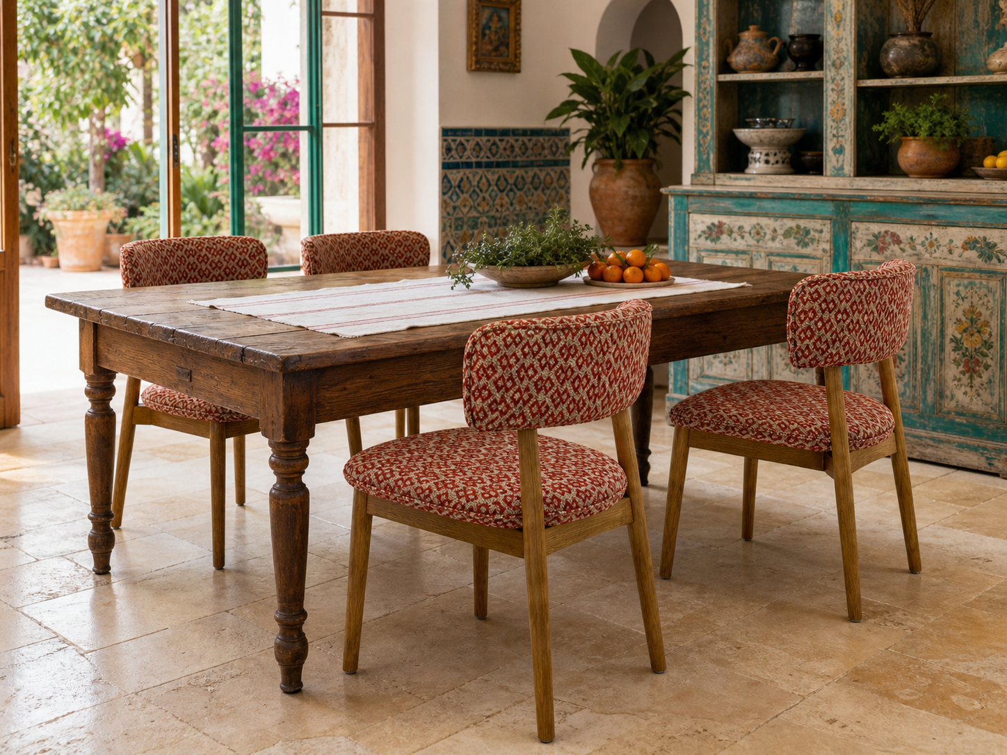 Vergola Armless Dining Chair