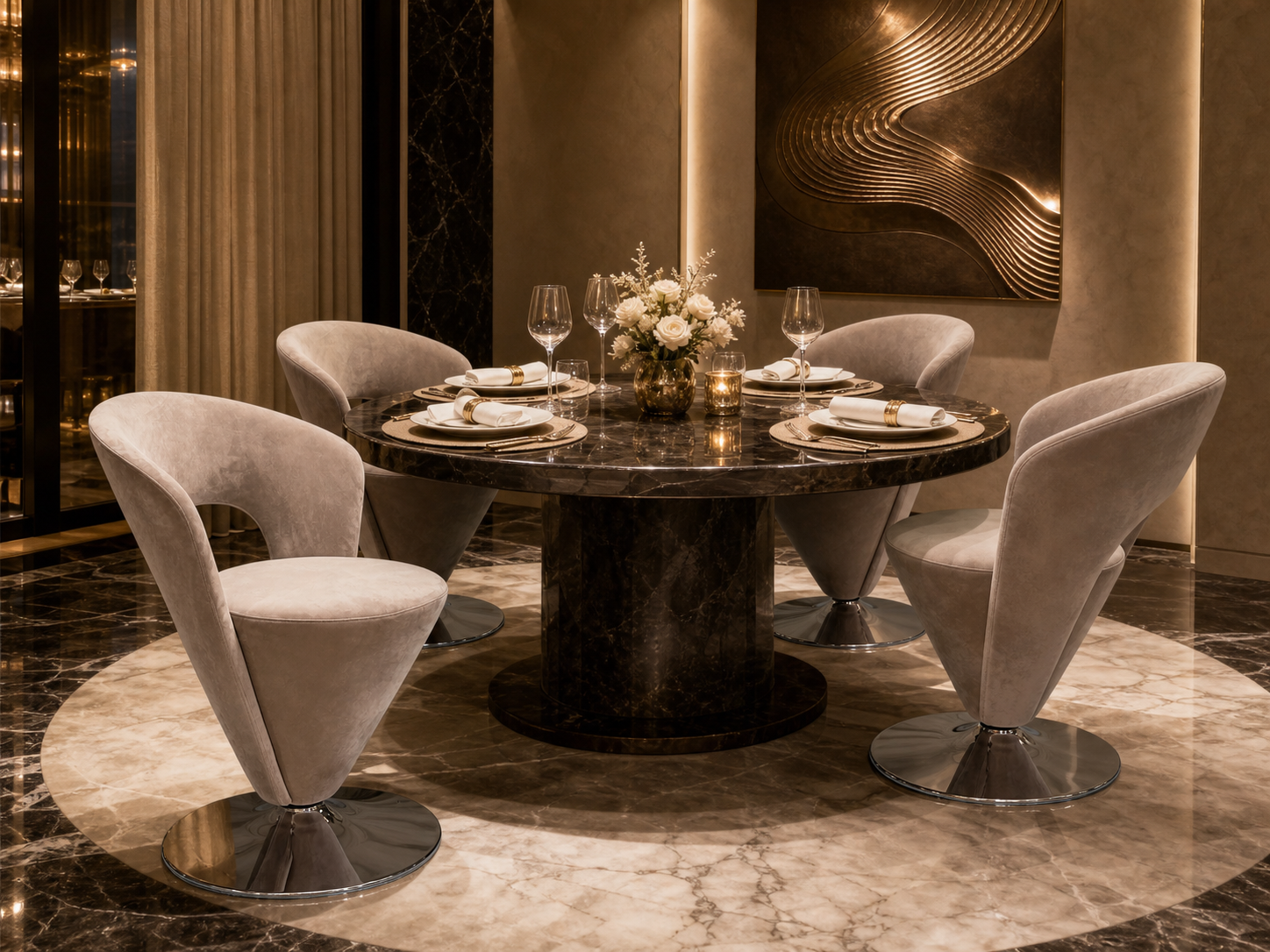 Goblet Swivel Chair