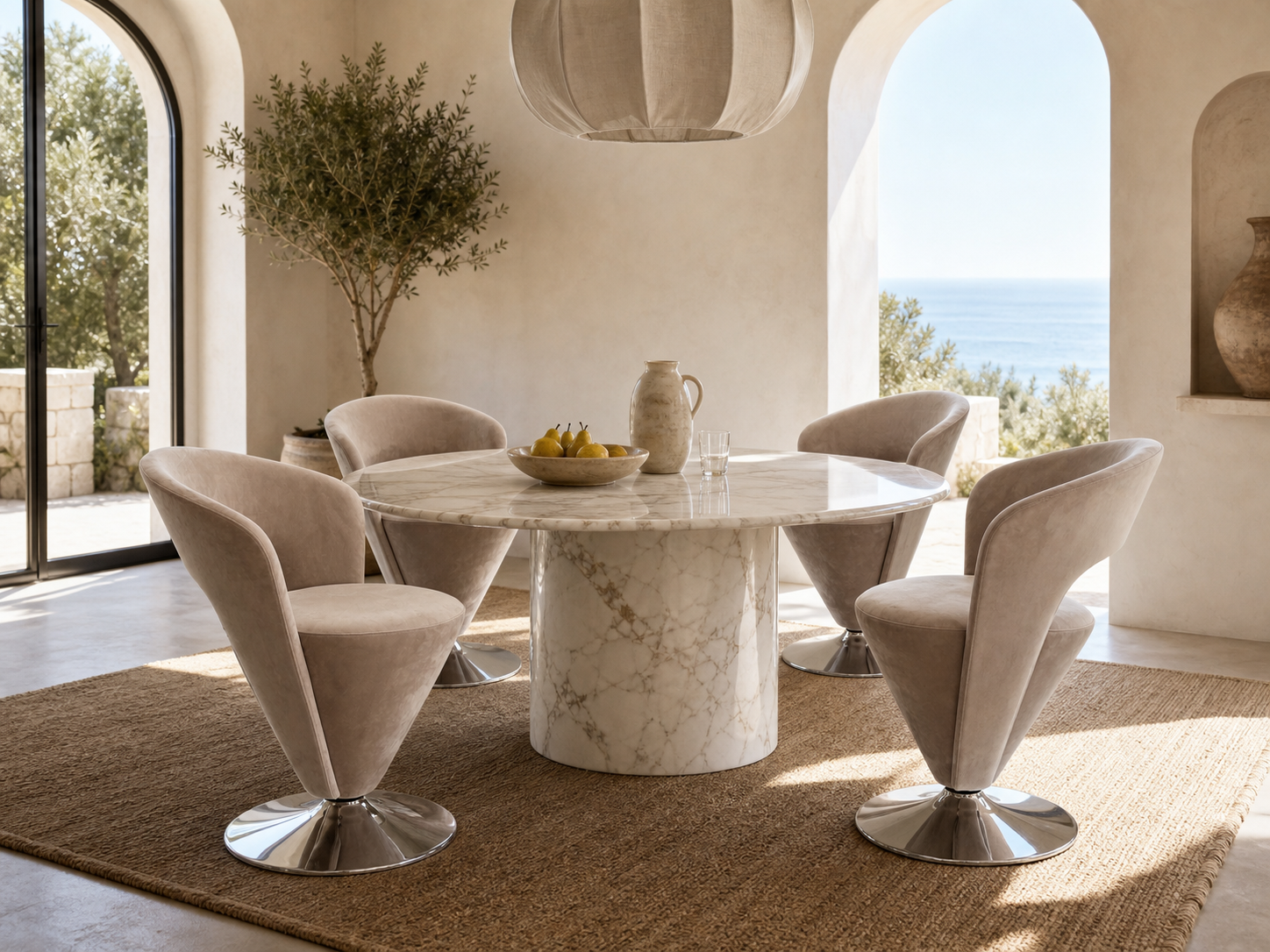 Goblet Swivel Chair