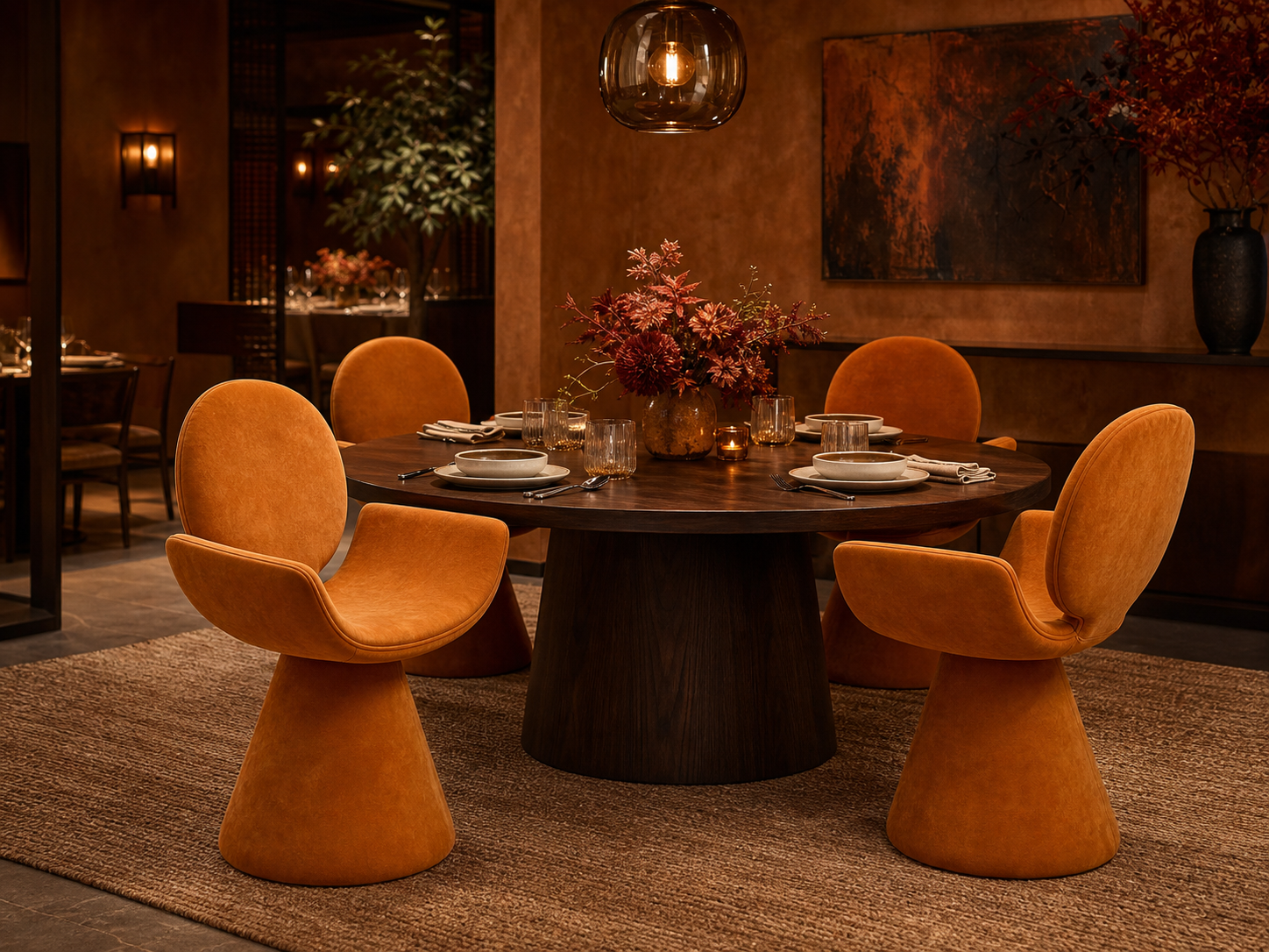 Ruby Swivel Chair